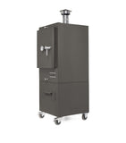 Charlie Oven charcoal oven for pizza smoking and barbecuing - British product