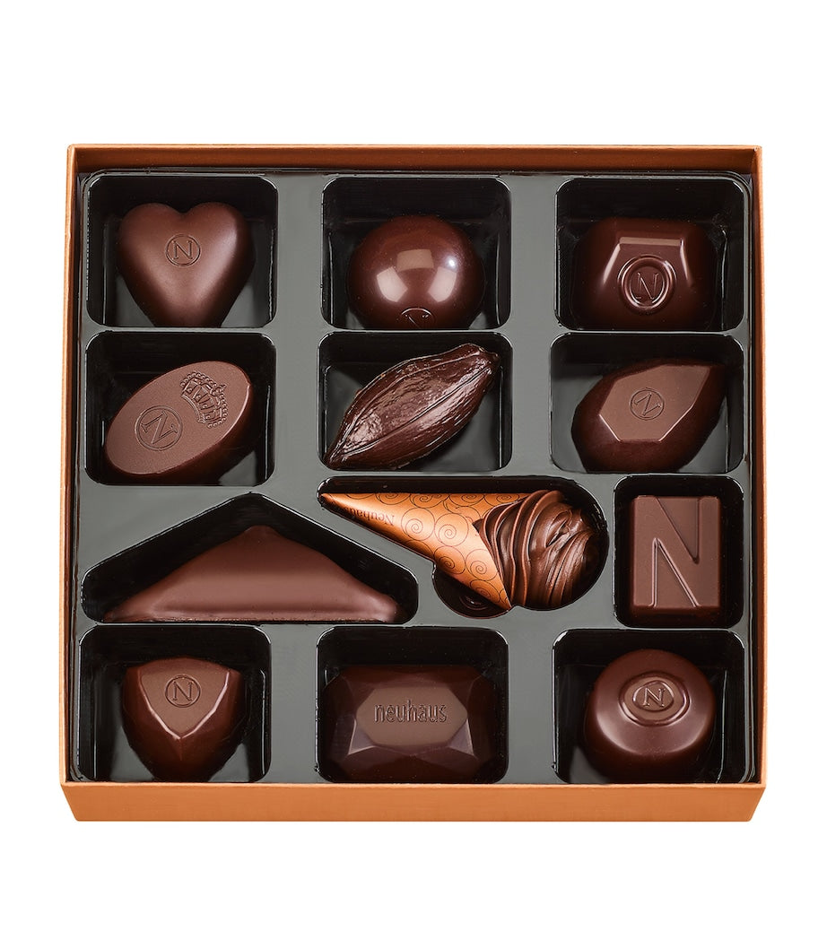 Neuhaus dark chocolate box 144g, imported from the UK