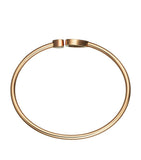 Chopard Happy Hearts rose gold bangle with moving diamond, imported from the UK