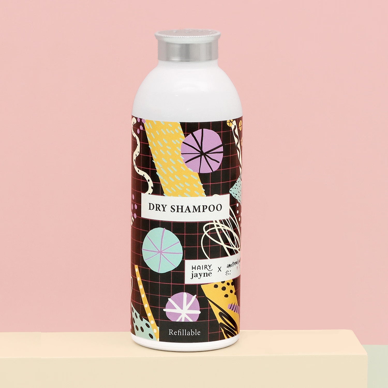 Dry shampoo powder with lavender, imported from the UK