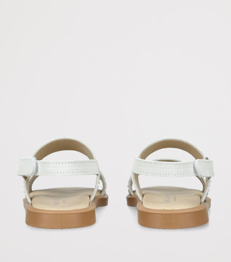 BabyWalker suede crystal-embellished sandals - British product