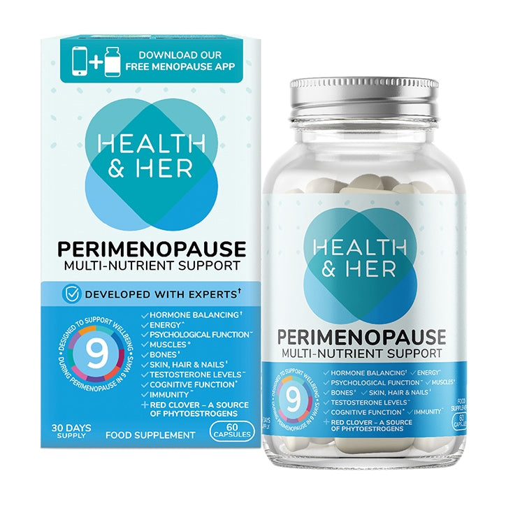 Health & Her Perimenopause Multi Nutrient Supplement 60 Capsules GOODS Holland&Barrett   