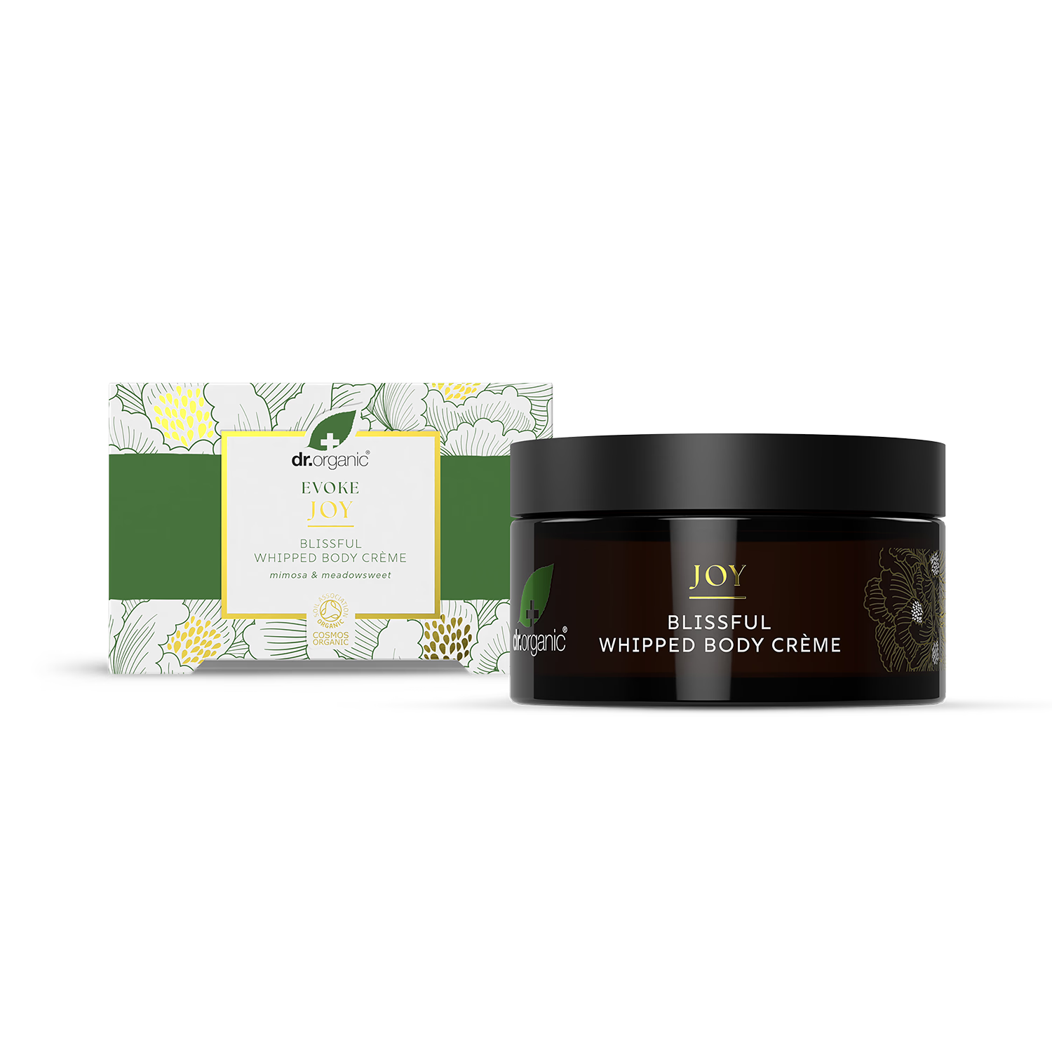 Dr Organic Evoke Joy Body Creme 200ml, imported from the UK