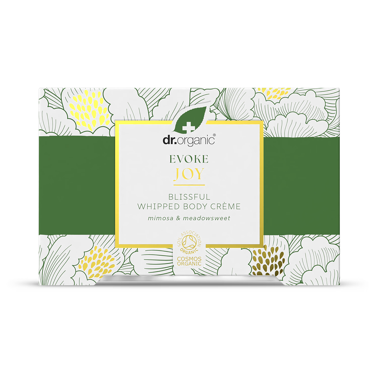 Dr Organic Evoke Joy Body Creme 200ml, imported from the UK