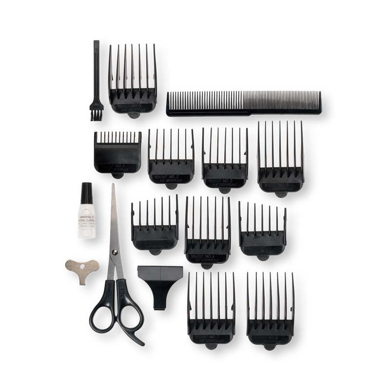 Wahl Vogue Mains hair clipper set satin and black - British product
