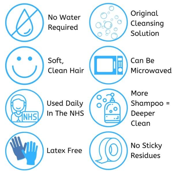 Nilaqua Rinse Free Shampoo Caps GOODS Superdrug   