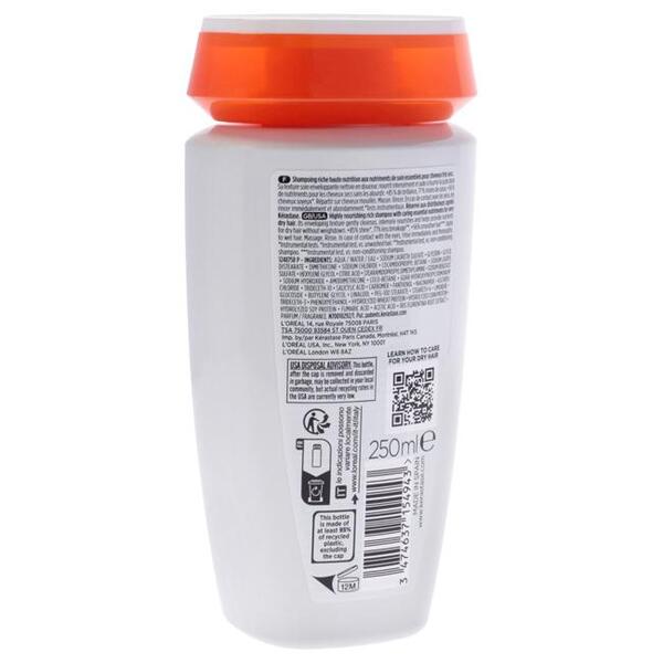 Kerastase Nutritive Bain Satin Rich Shampoo 250ml, imported from the UK