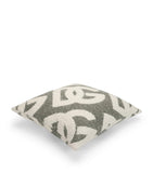 Dolce&Gabbana Casa wool-silk-cashmere logo cushion 50cm x 50cm - British product