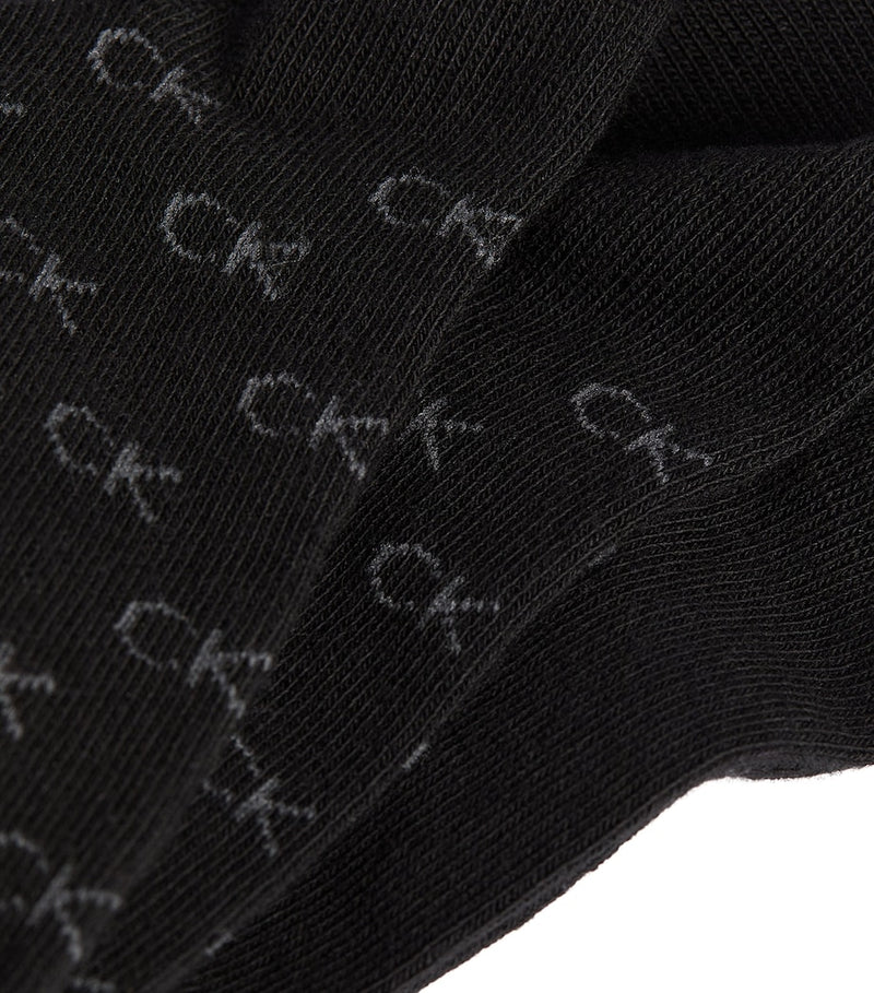 Calvin Klein logo ankle socks pack of two, imported from the UK