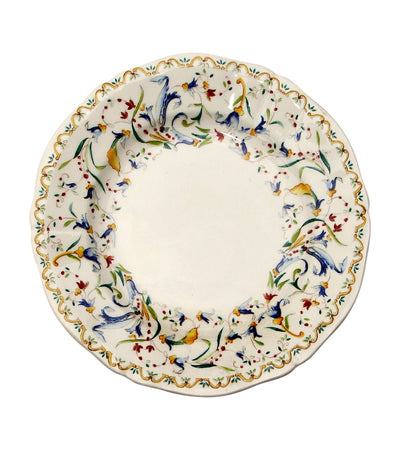 Harrods Gien Toscana Canape Plates (Set of 4)- Buy online at McGrocer