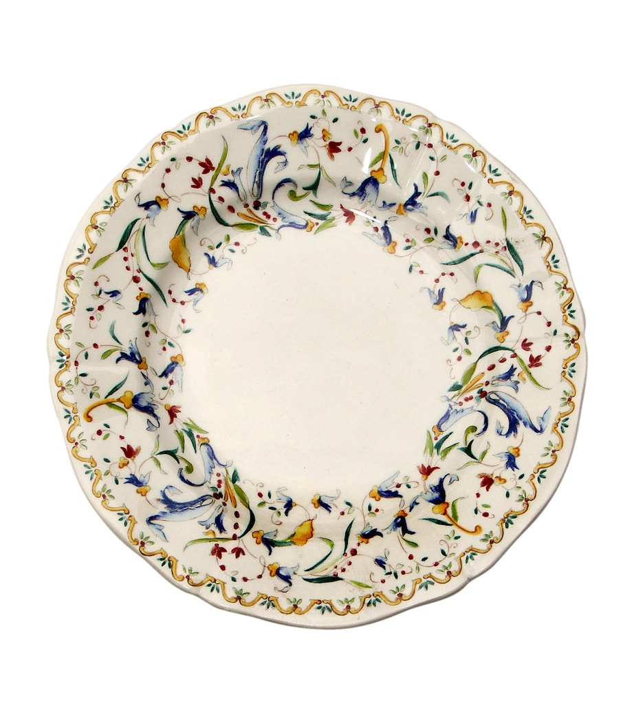 Gien Toscana canape plates set of 4, UK version
