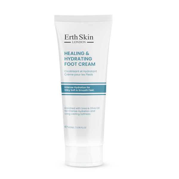 ErthSkin London Healing & Hydrating Foot Cream 100ml (British brand)
