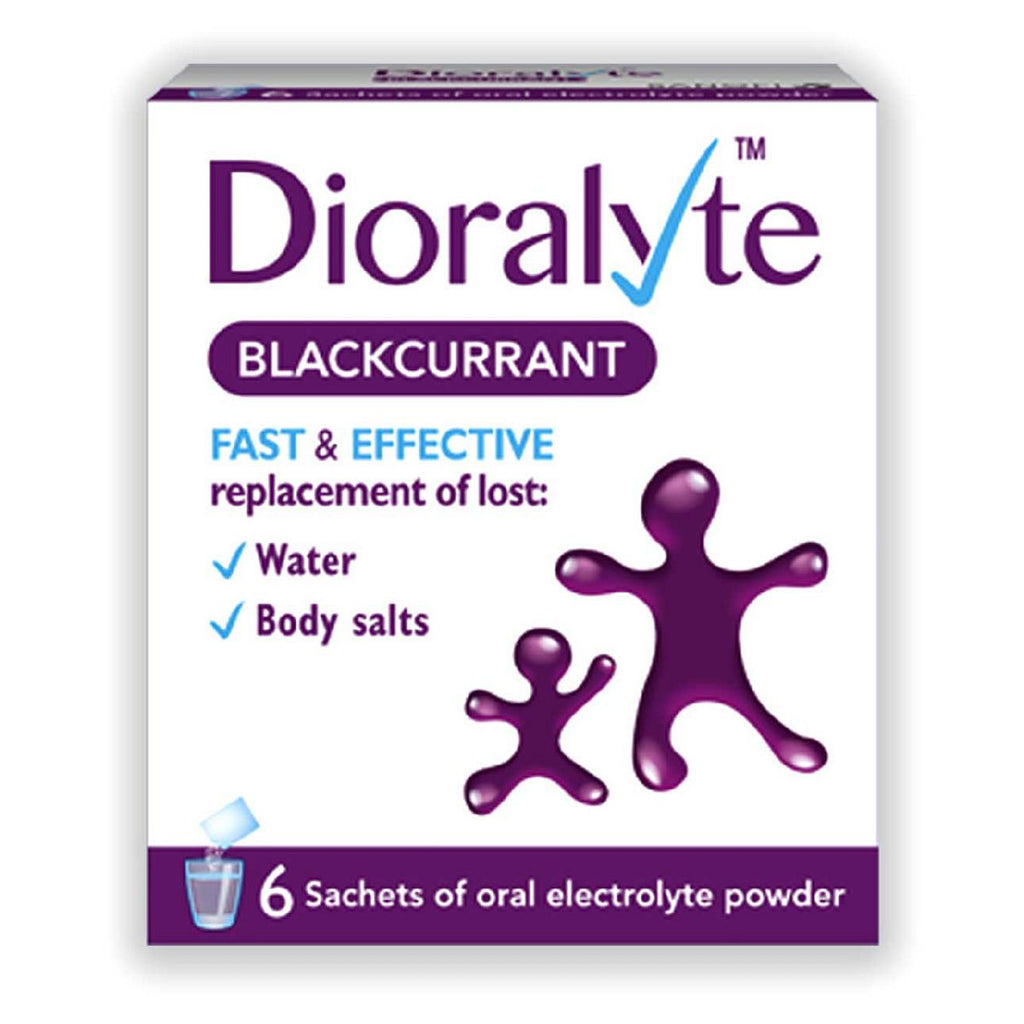 Dioralyte Blackcurrant - 6 Sachets