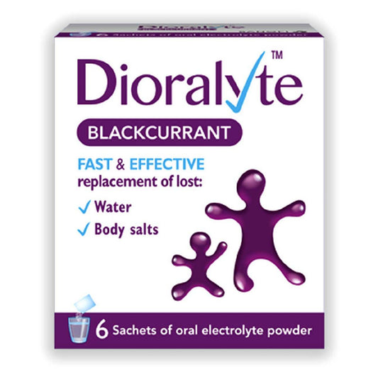 Dioralyte Blackcurrant - 6 Sachets GOODS Boots   