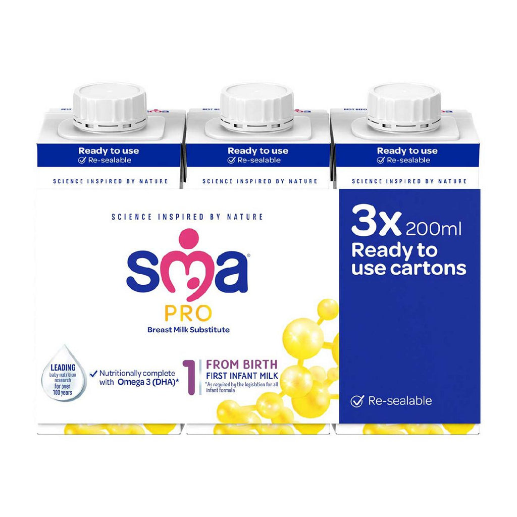 SMA Pro FIM From Birth RTF Multipack 3 X 200ml