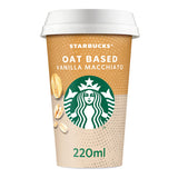 Starbucks Oat Based Vanilla Macchiato Plant Based Iced Coffee GOODS ASDA   