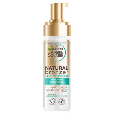 Superdrug Garnier Ambre Solaire Natural Clear Self Tan Mousse 200ml- Buy online at McGrocer
