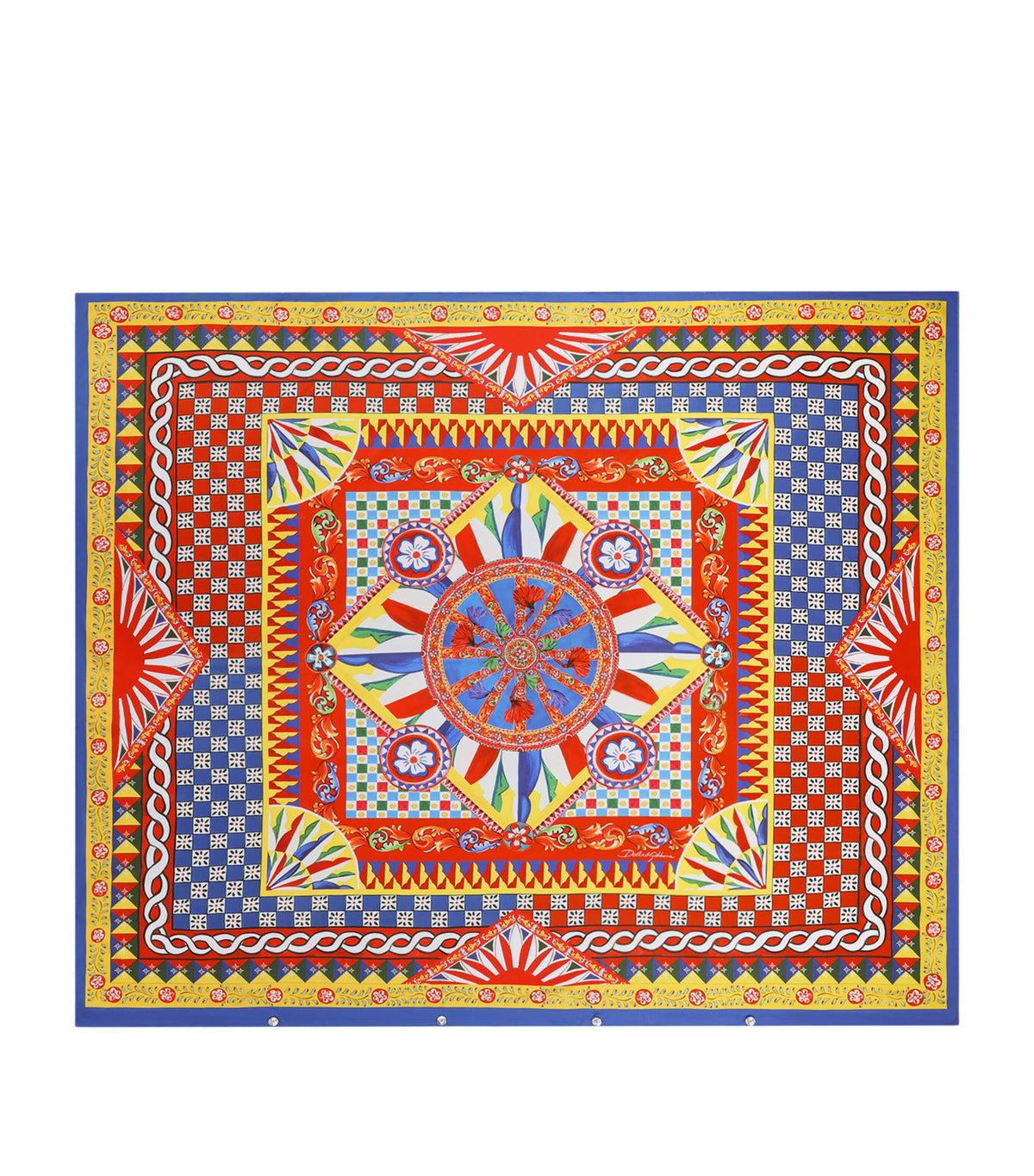 Dolce & Gabbana Casa Cotton Carretto King duvet cover - British product
