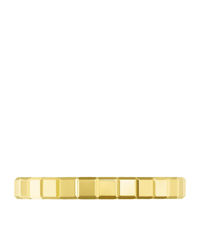 Chopard yellow gold Ice Cube ring 18kt - British product