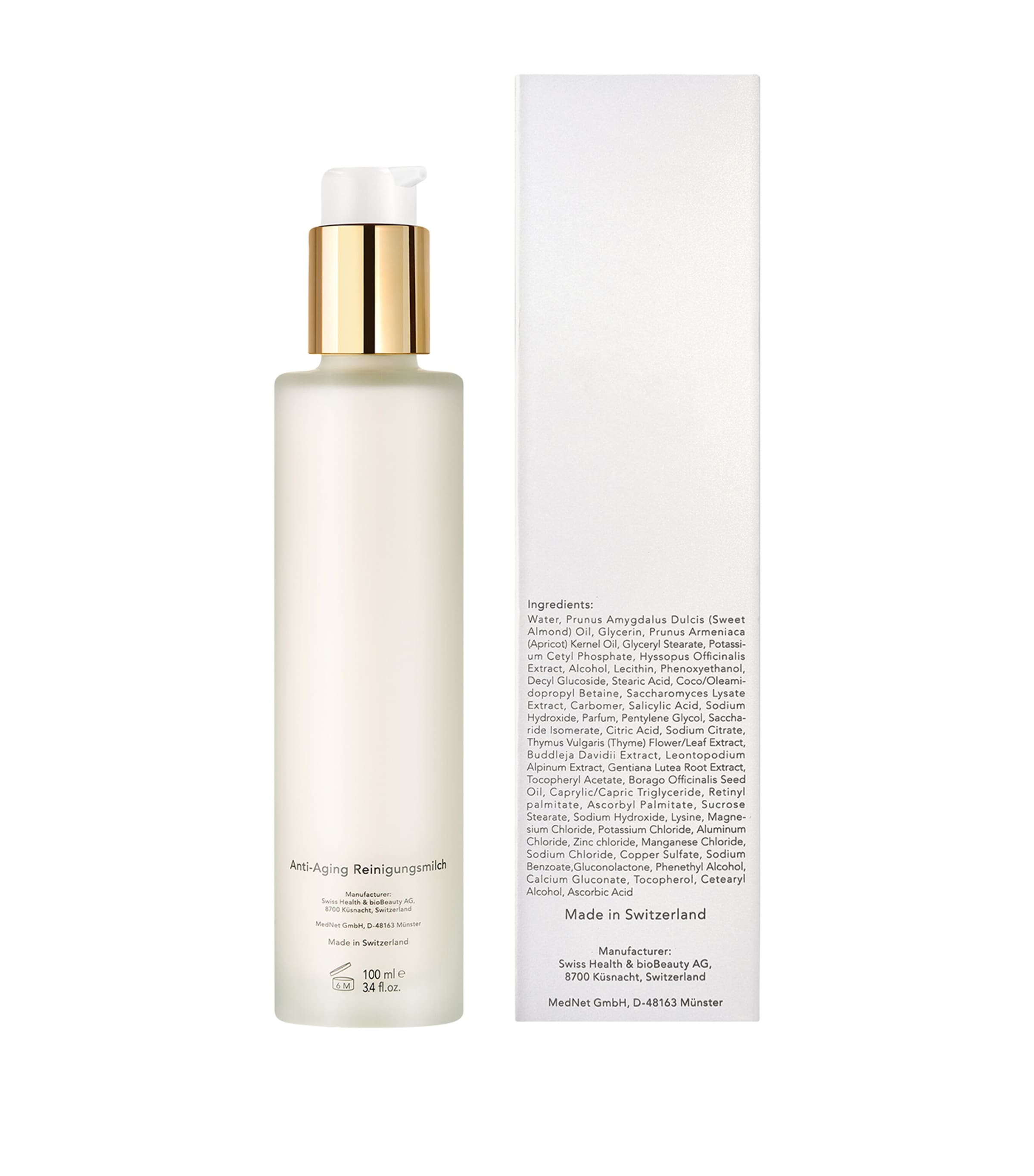 NIANCE SWITZERLAND Cleansing Milk RELAX 100ml, imported from the UK