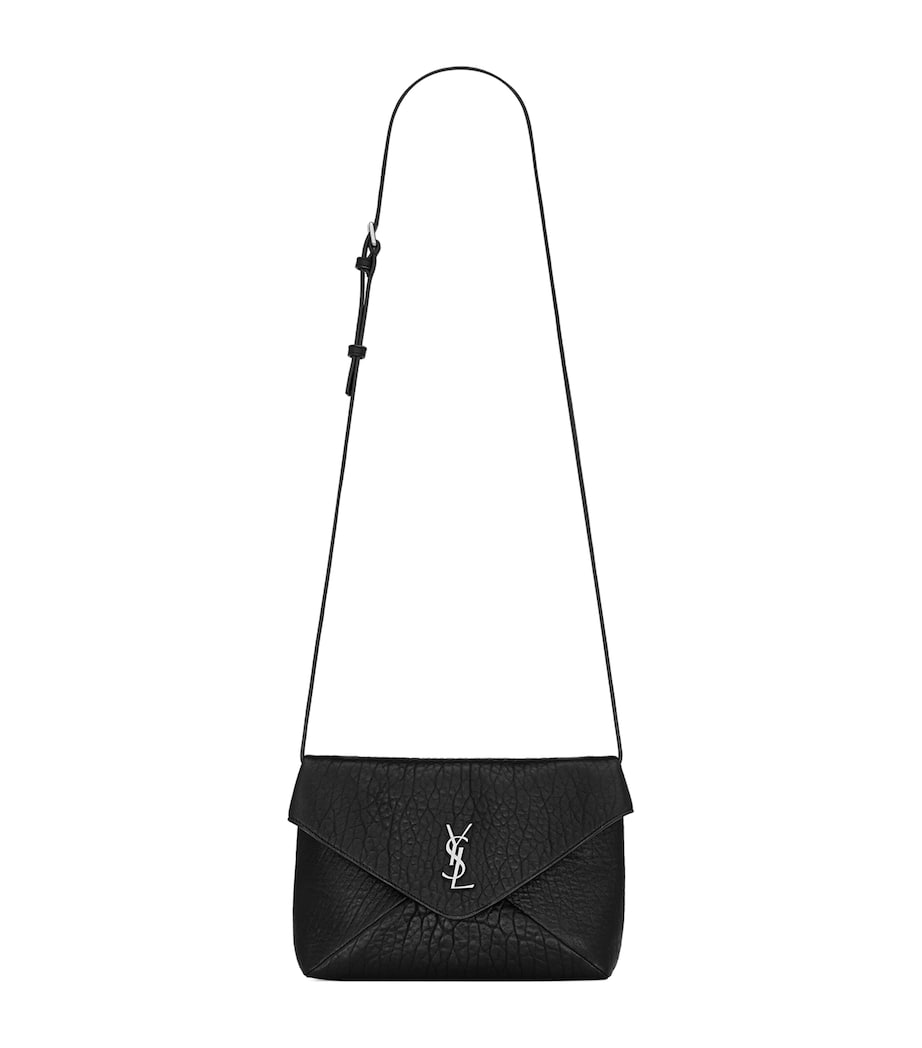 Saint Laurent Cassandre Envelope Messenger Bag croc-embossed lambskin, UK version
