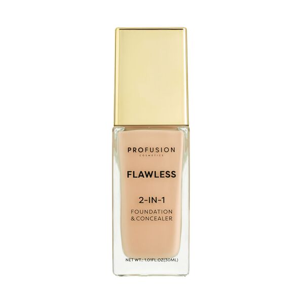 Profusion Cosmetics Flawless 2-IN-1 Foundation | Golden Tan GOODS Superdrug Honey  