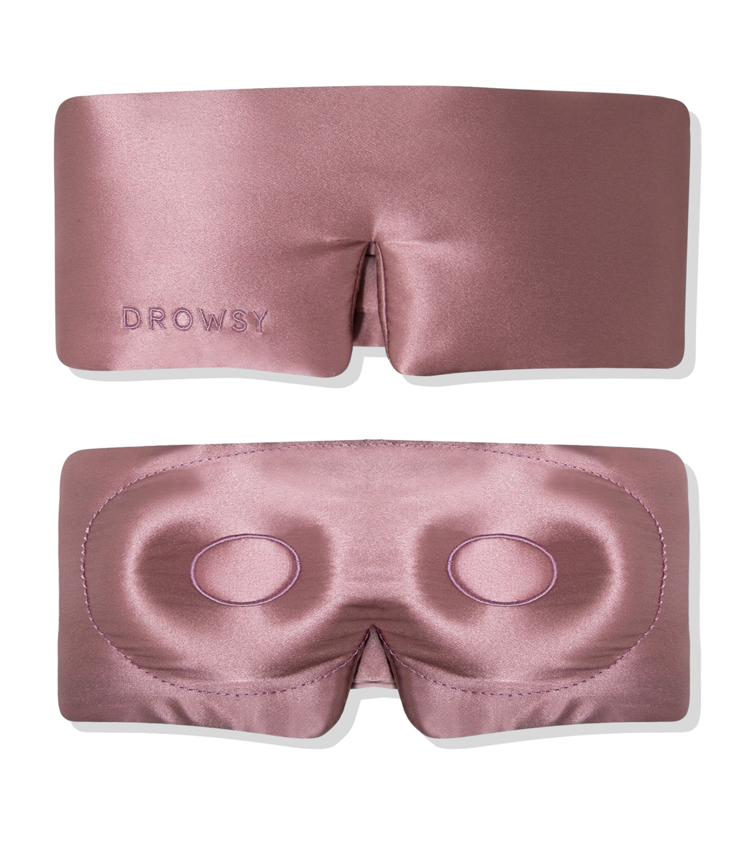 DROWSY mulberry silk lash cocoon sleep mask (British brand)