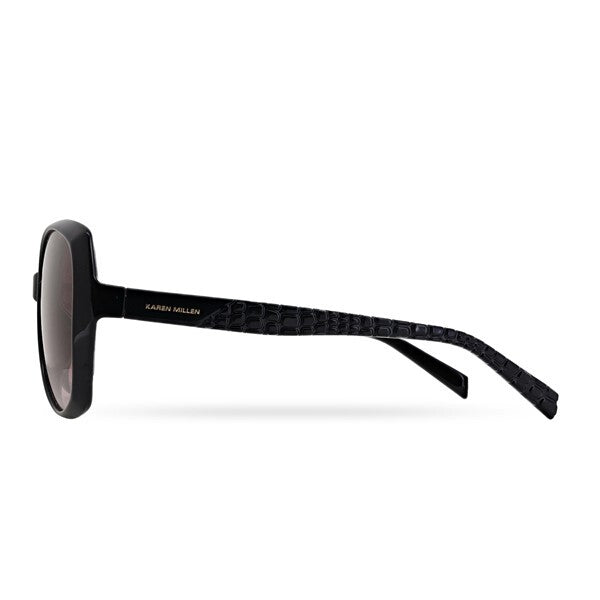 Karen Millen KM5055 Sunglasses Black, One Size