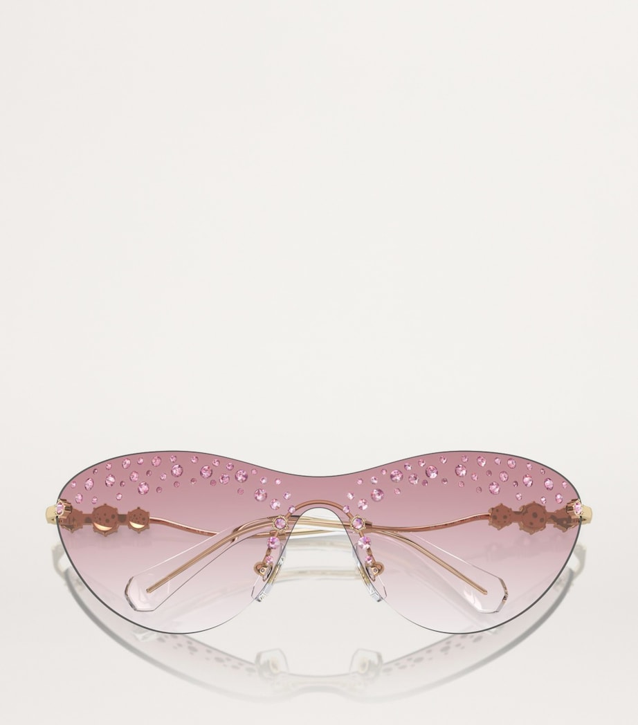 Swarovski metal sunglasses SK7023, imported from the UK