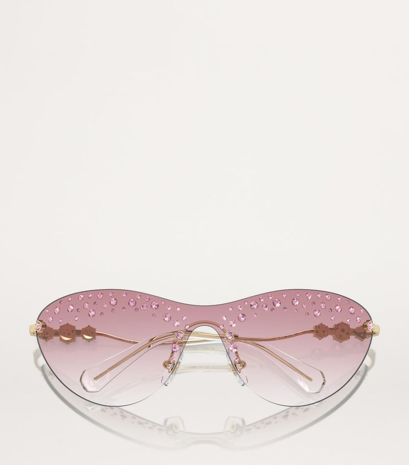 Swarovski metal sunglasses SK7023, imported from the UK