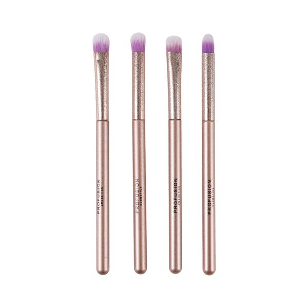 Profusion Cosmetics Starlet Eyes eyeshadow palette and brushes, imported from the UK
