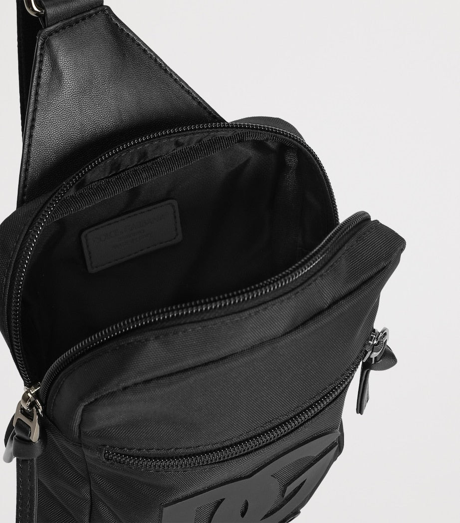 Dolce & Gabbana Kids logo cross-body bag, UK version