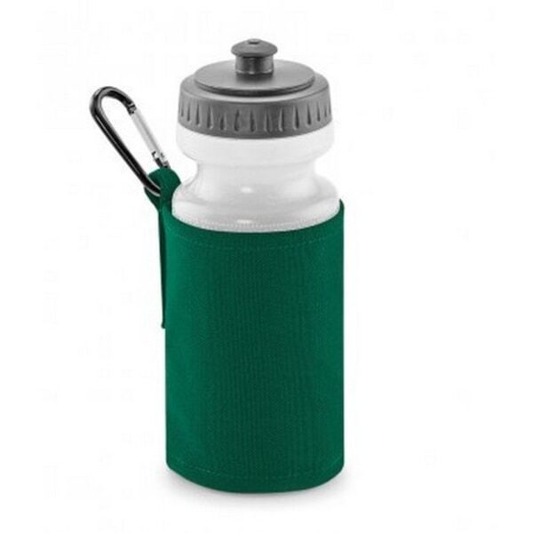 Quadra Water Bottle And Fabric Sleeve Holder (Pack of 2) GOODS Superdrug Bottle Green  