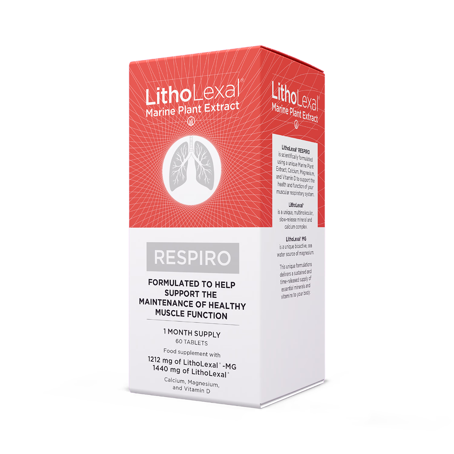 LithoLexal Respiro food supplement, UK version