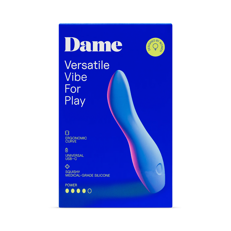 Dame Dip 2.0 internal and external vibrator, imported from the UK
