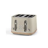 George Home Cream Scandi 4-Slice Toaster GTT201WC-21 General Household ASDA   