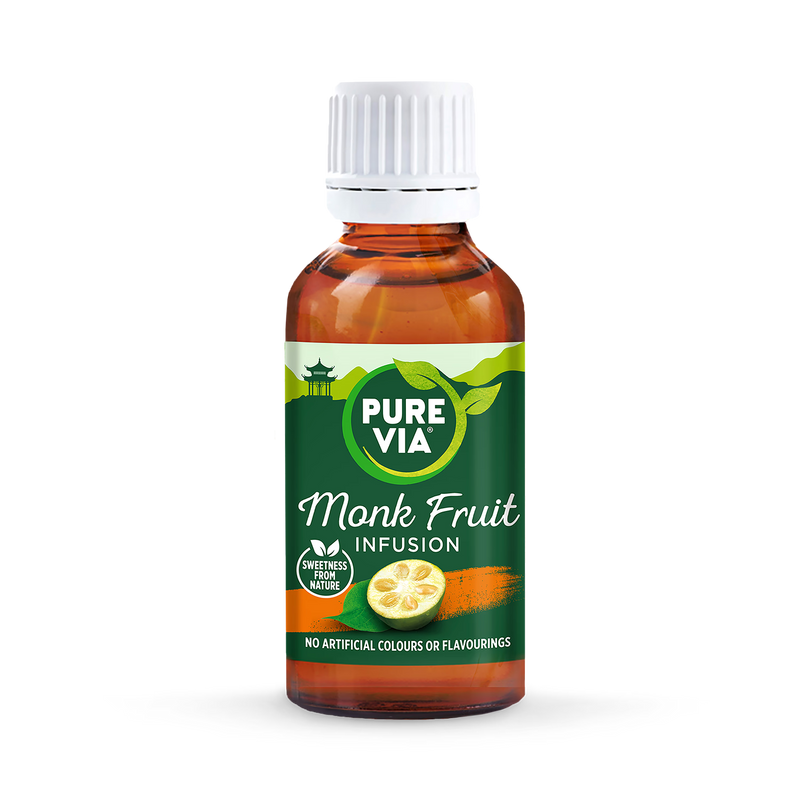 Pure Via monk fruit liquid sweetener 30 ml - British product
