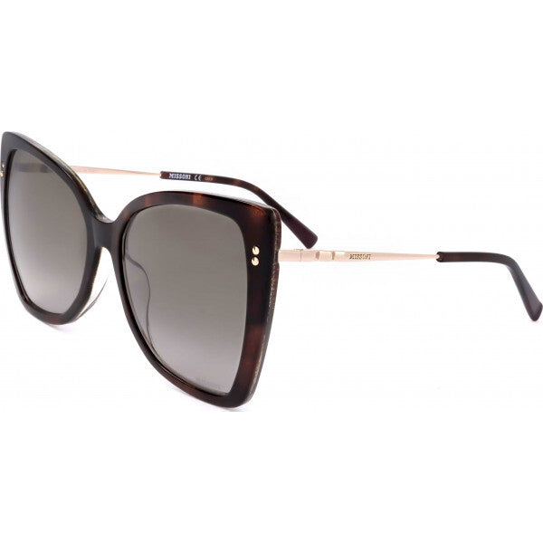 Missoni MIS0083 brown acetate sunglasses, imported from the UK