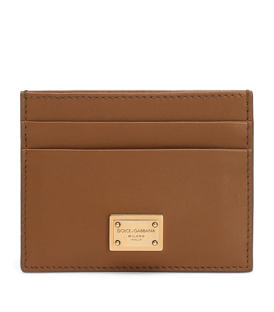 Dolce&Gabbana grained calfskin card holder, imported from the UK