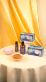 Lush Harvest Moon shower gel with osmanthus, imported from the UK
