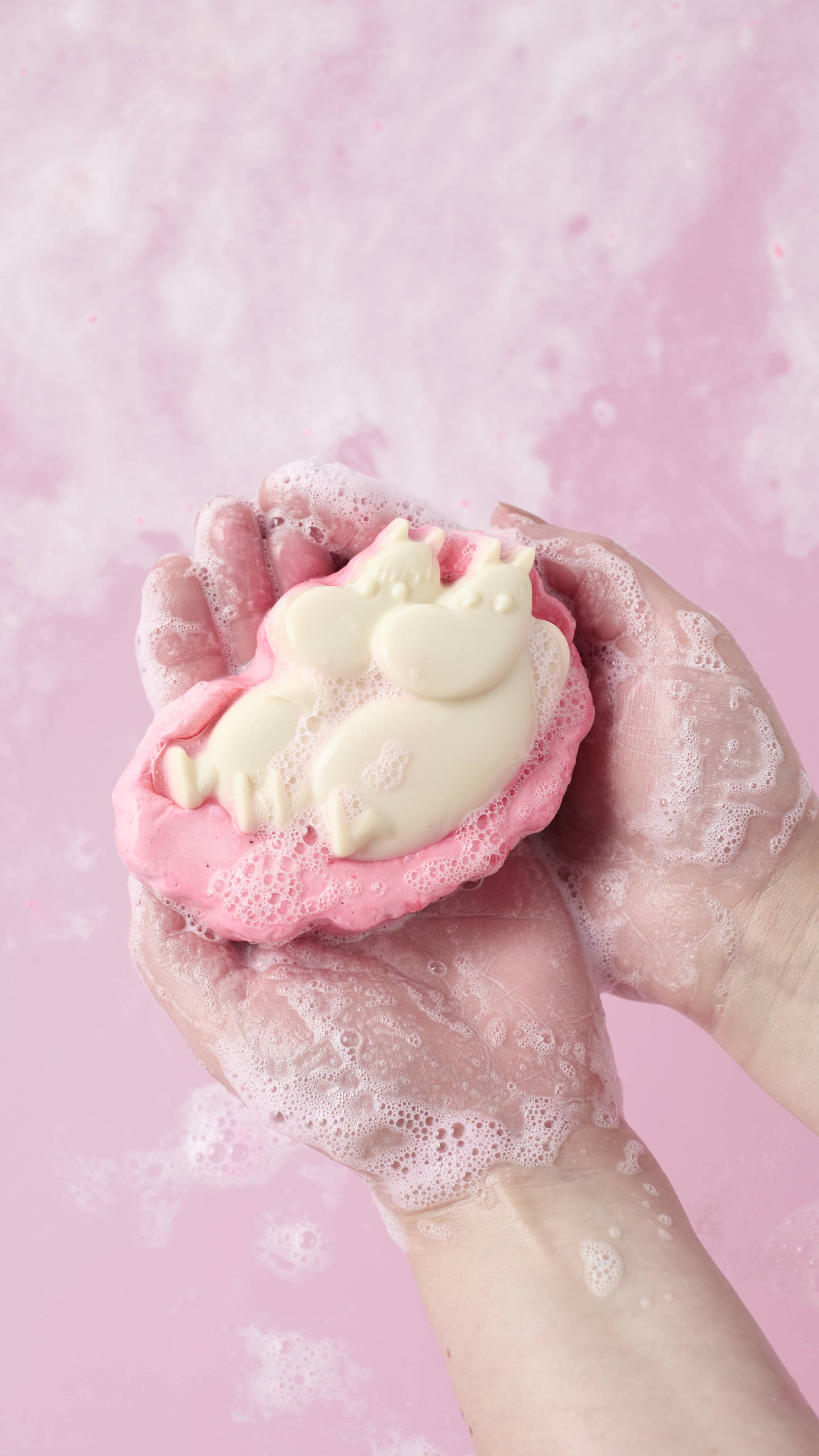 Lush Moomin Delight soap and body wash - British product