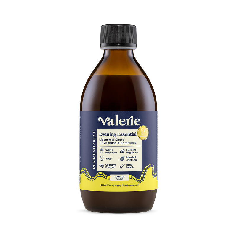 Valerie Evening Essential Shots perimenopause 300ml (British brand)