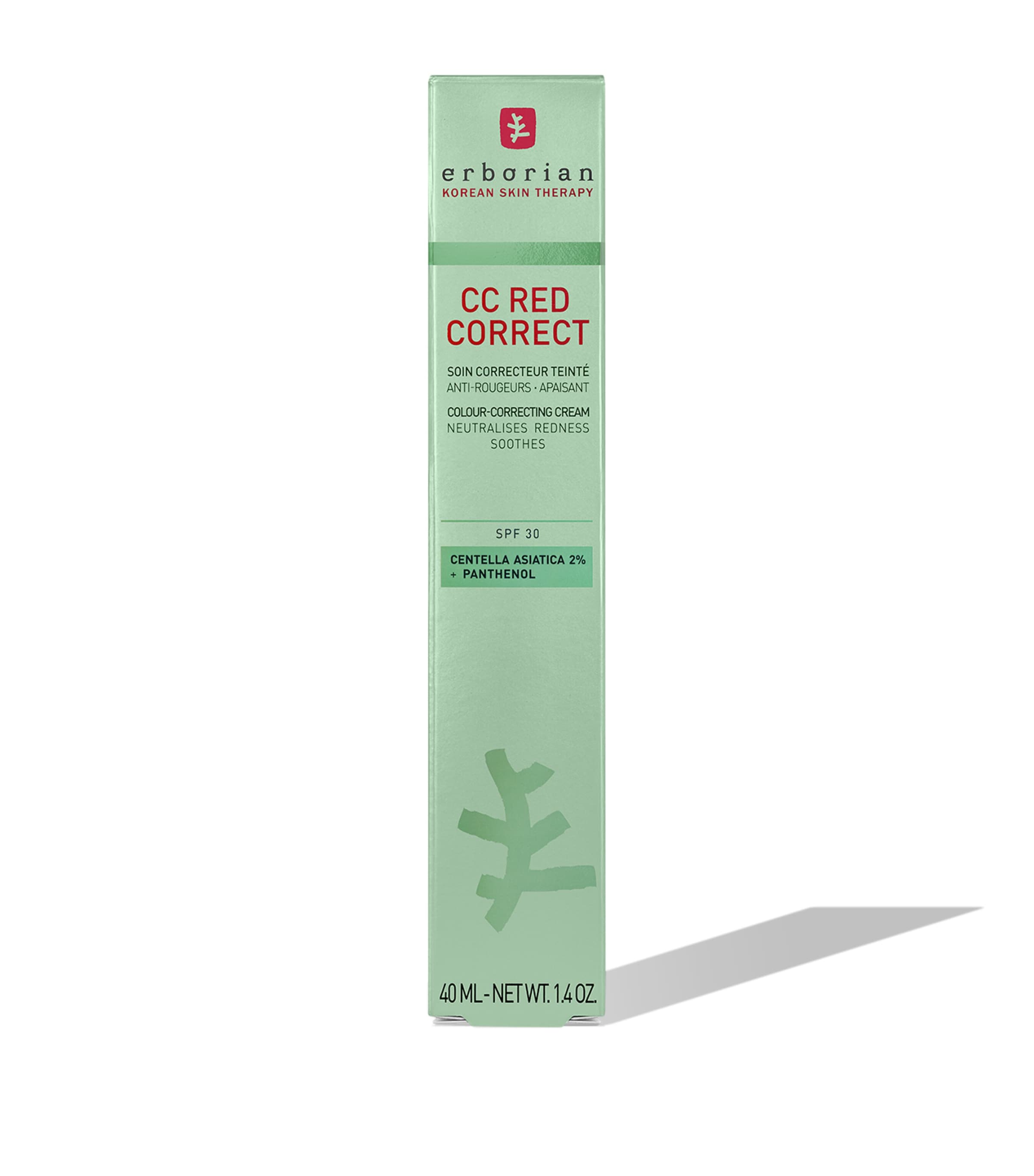 Erborian redness correcting CC cream SPF 30 40ml - British product