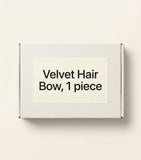 Prada Velvet Bow Hair Clip
