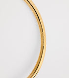 LIÉ STUDIO gold-plated Olga bangle, adjustable, 6cm - British product