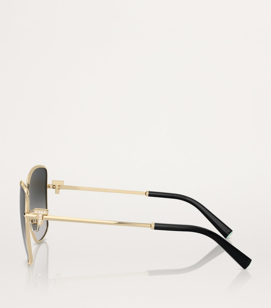 Tiffany & Co. metal sunglasses TF3102B (British brand)
