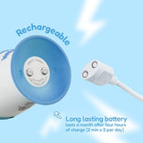 Brush Baby Elephant kids rechargeable toothbrush, imported from the UK