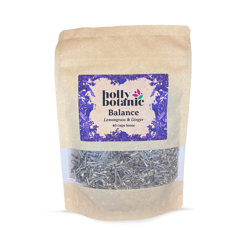 Holly Botanic Balance Tisane lemongrass ginger 40 cup loose tea, UK version