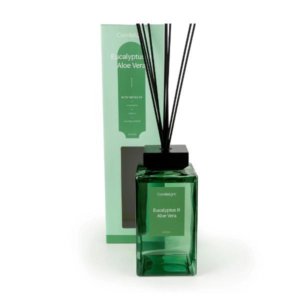 Candleight reed diffuser eucalyptus and aloe vera 2000ml - British product