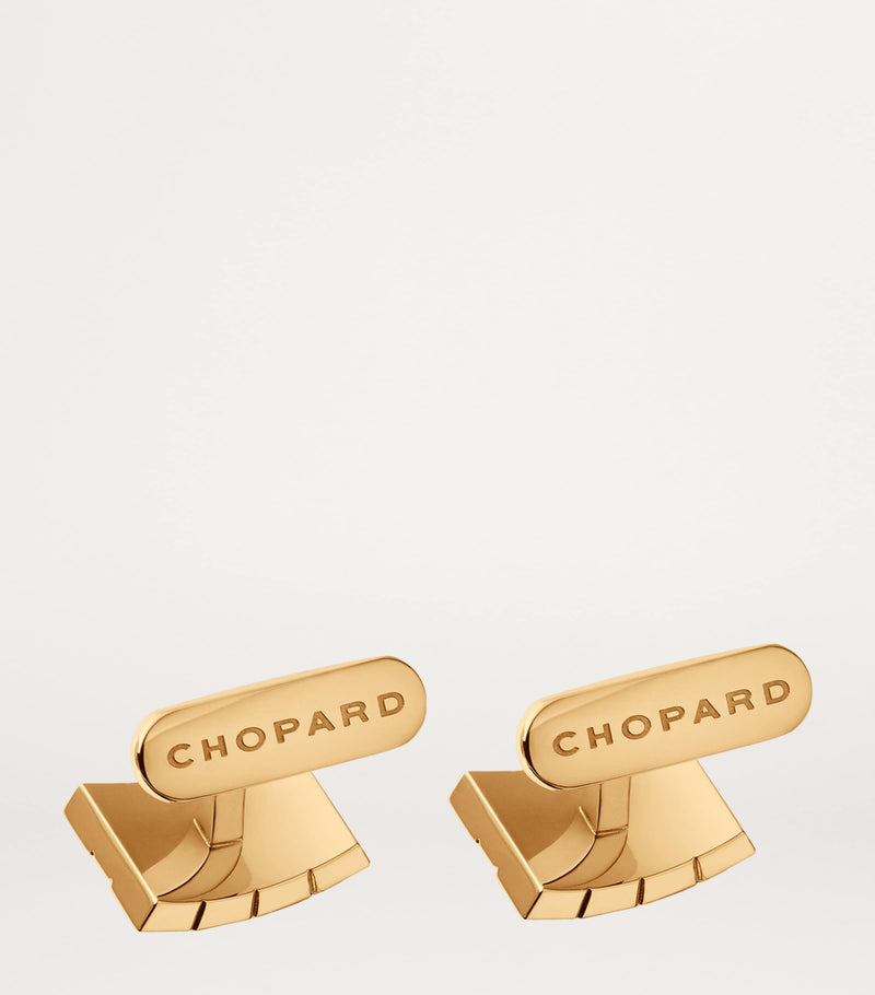 Chopard Ice Cube cufflinks stainless steel 1.5cm - British product